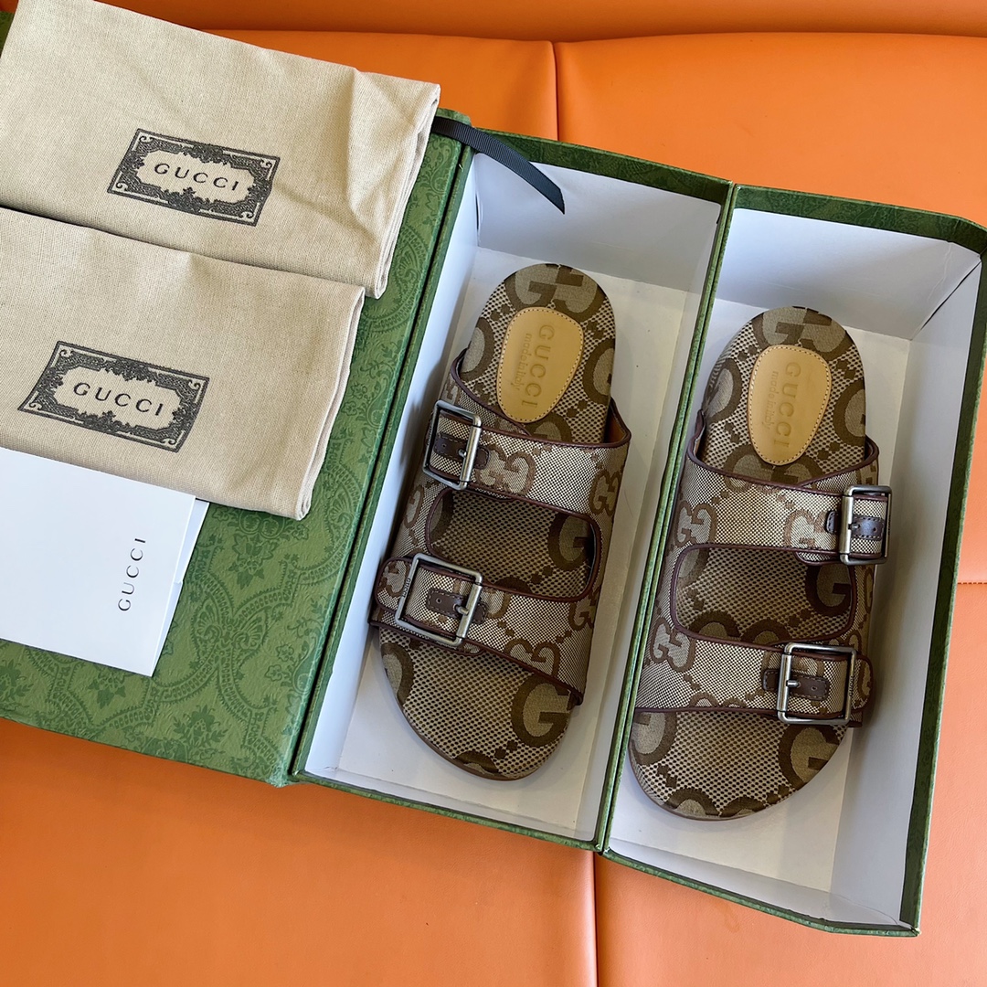 Gvc*1 Women’s Slide Sandal With Straps Beige For Women GG