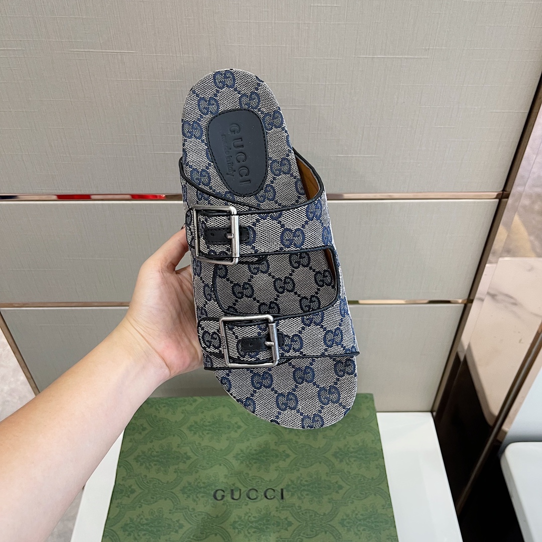 Gvc*1 Women’s Slide Sandal With Straps Grey For Women GG