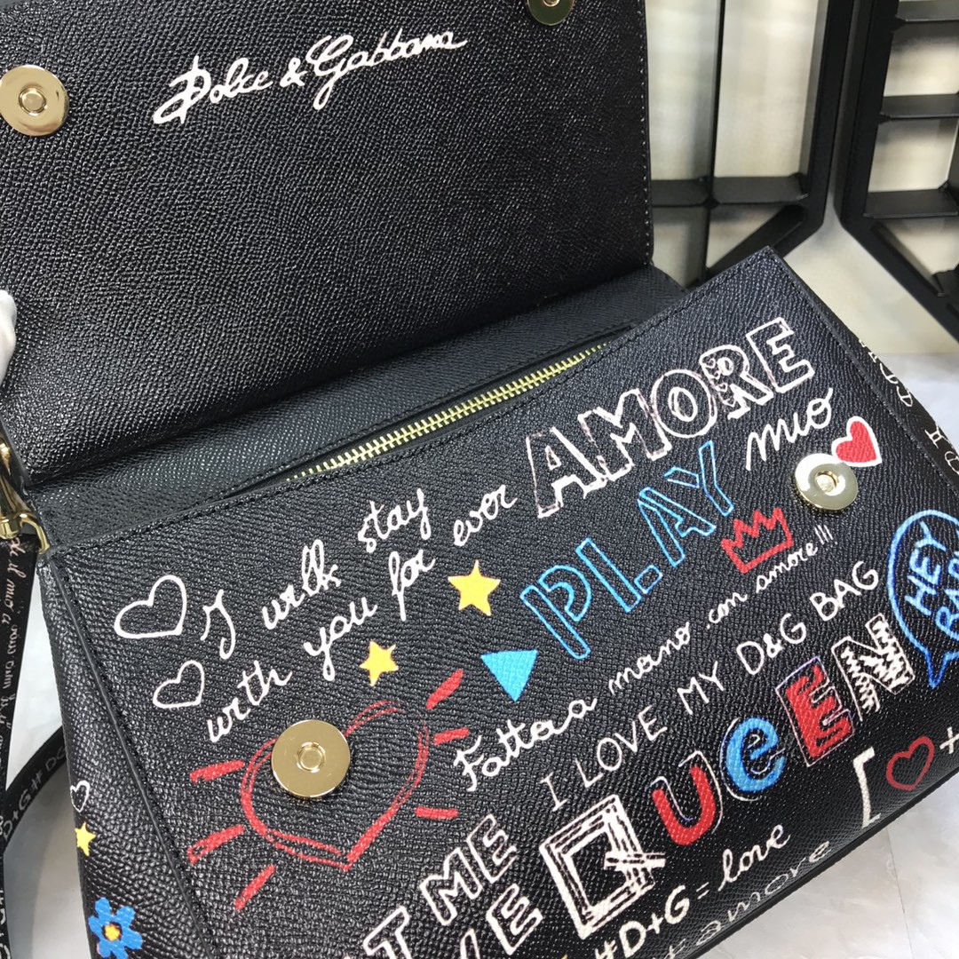 Dolce & Gabbana Medium Sicily Handbag In Dauphine Muticolour For Women 10.2in/26cm DG