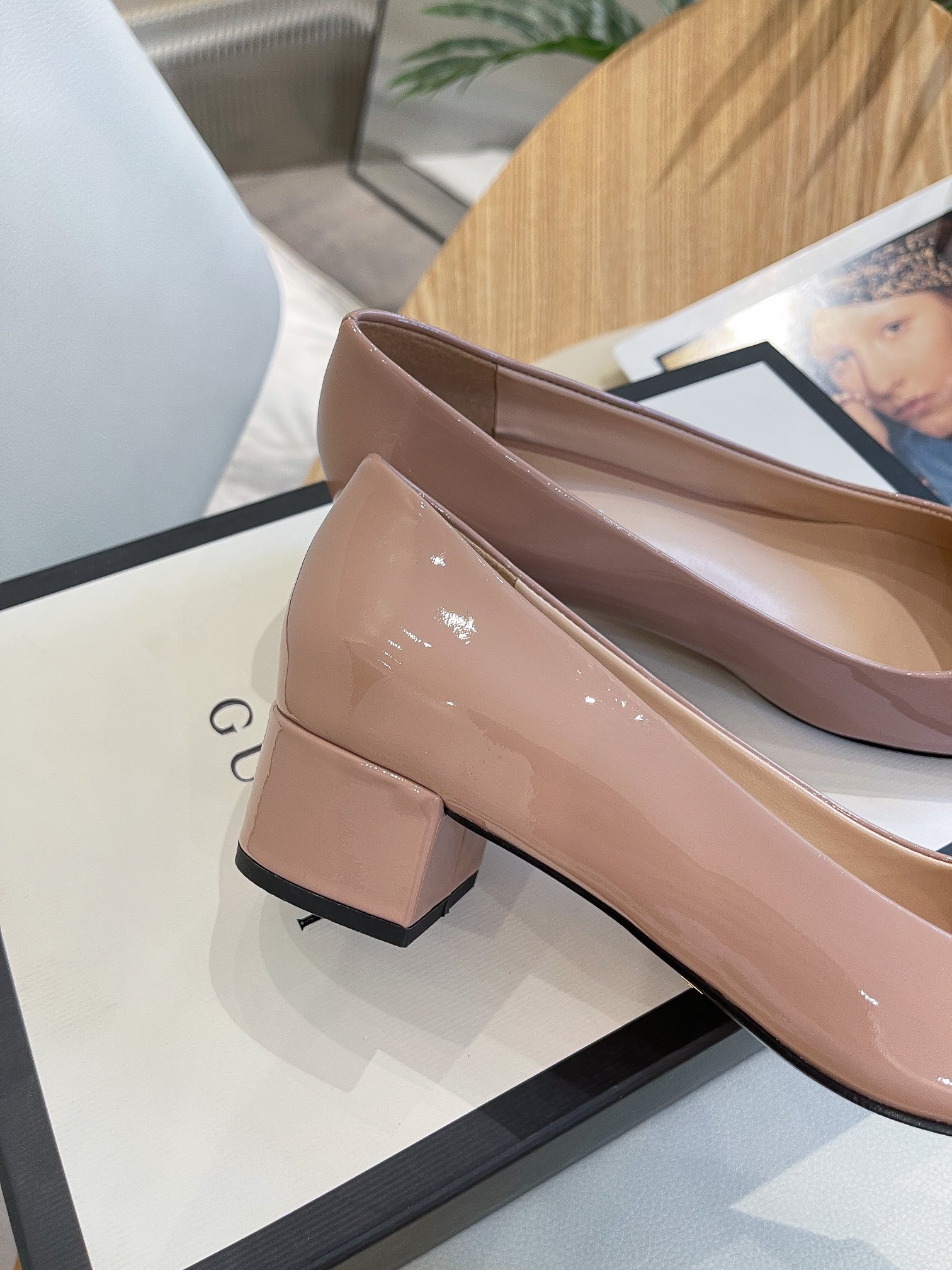 Gvc*1 Women’s Ballet Flat With Horsebit Pink For Women GG