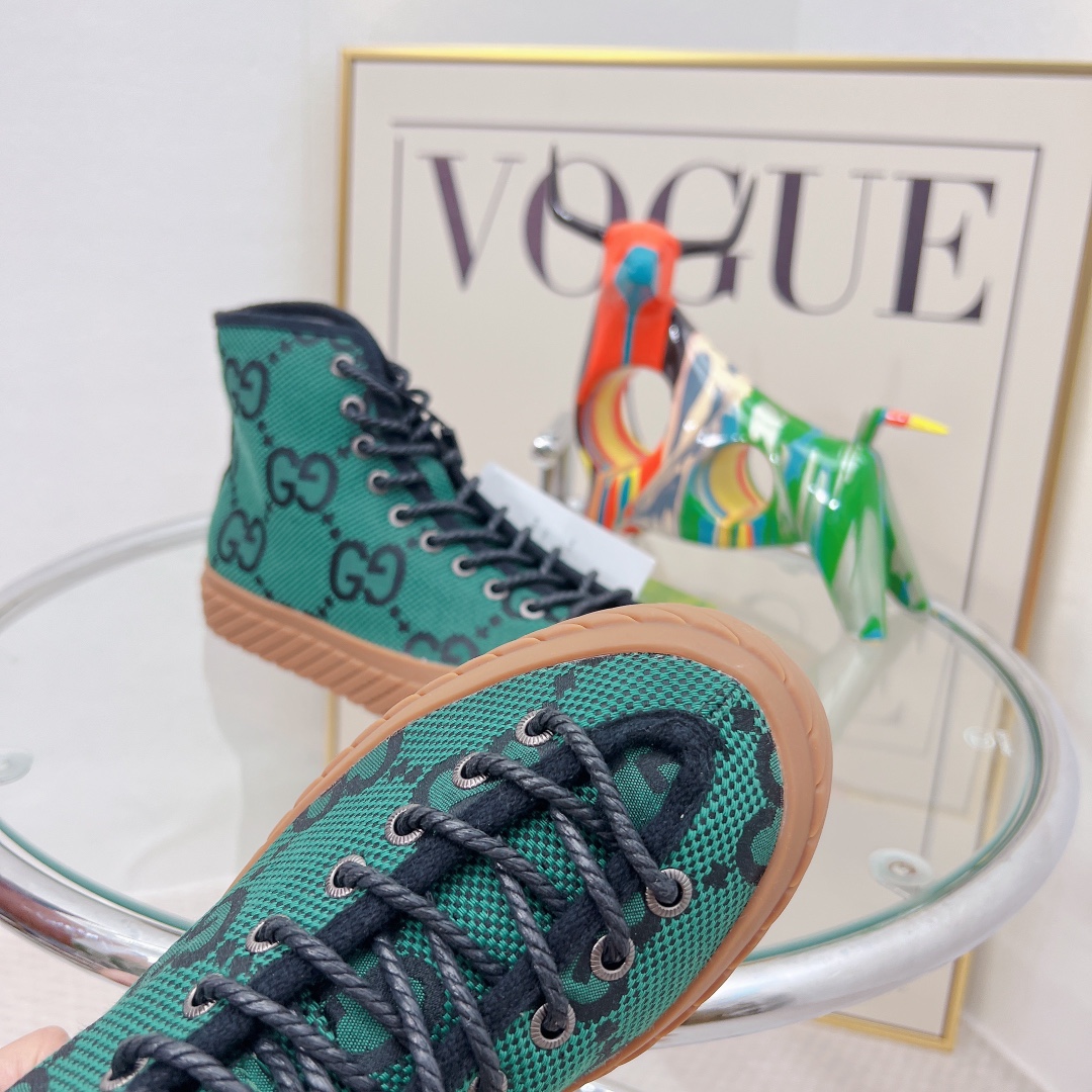 Gvc*1 Women’s High-Top Maxi GG Sneaker Grey For Women GG