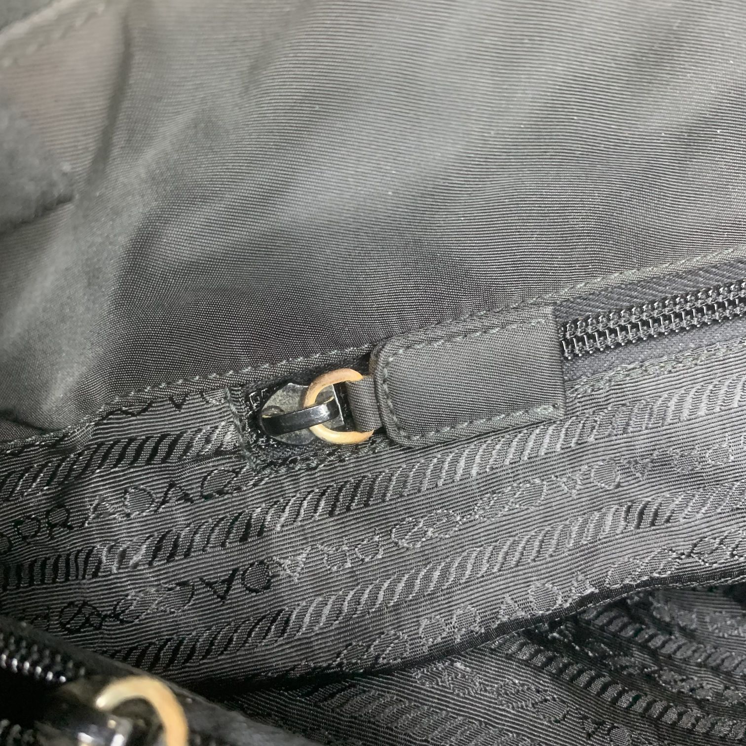 Pra*a Saffiano Tote Bag Black For Women, Women’s Bags 14.5in/37cm