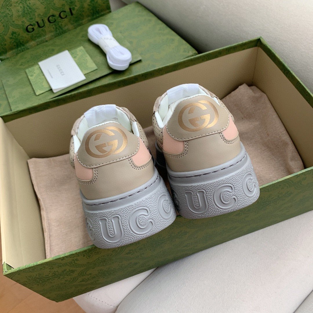 Gvc*1 Women’s GG Sneaker White And Beige Svp*me For Women ‎700775 UPG90 9595