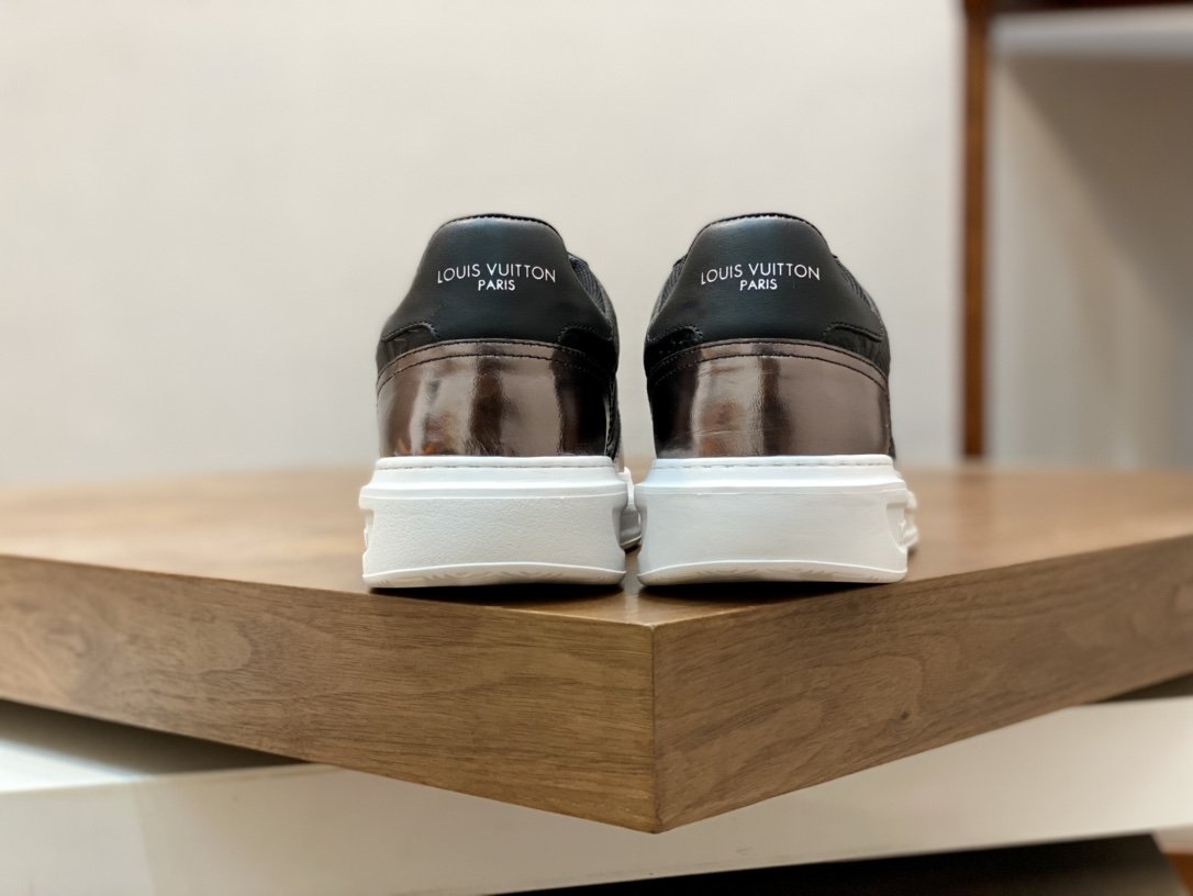 L0vis Vuittion Beverly Hills Sneaker Brown For Men LV