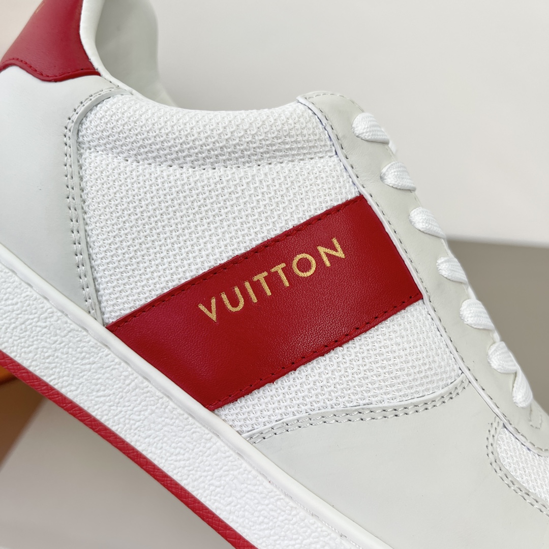 L0vis Vuittion Rivoli Line Sneaker White For Men LV