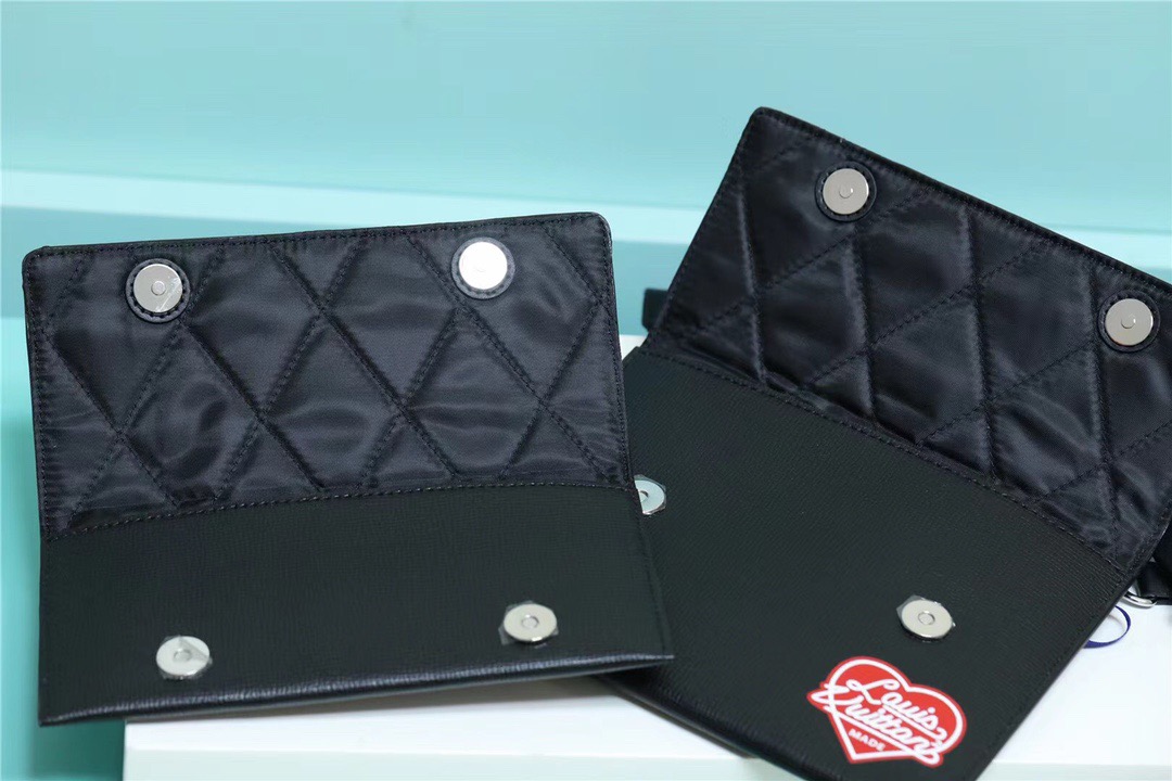 L0vis Vvtt0n Trio Messenger Monogram Denim And Taurillon For Men, Men’s Bags, Shoulder And Crossbody Bags 8.7in/22cm LV M81013