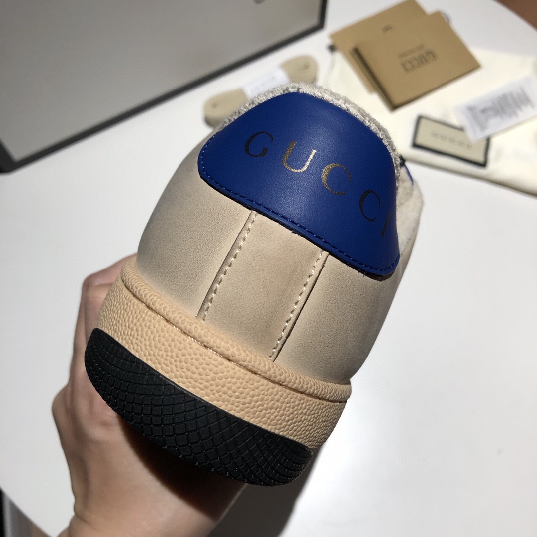 Gvc*1 Men’s Screener Low-Top White Red Blue For Men 546163