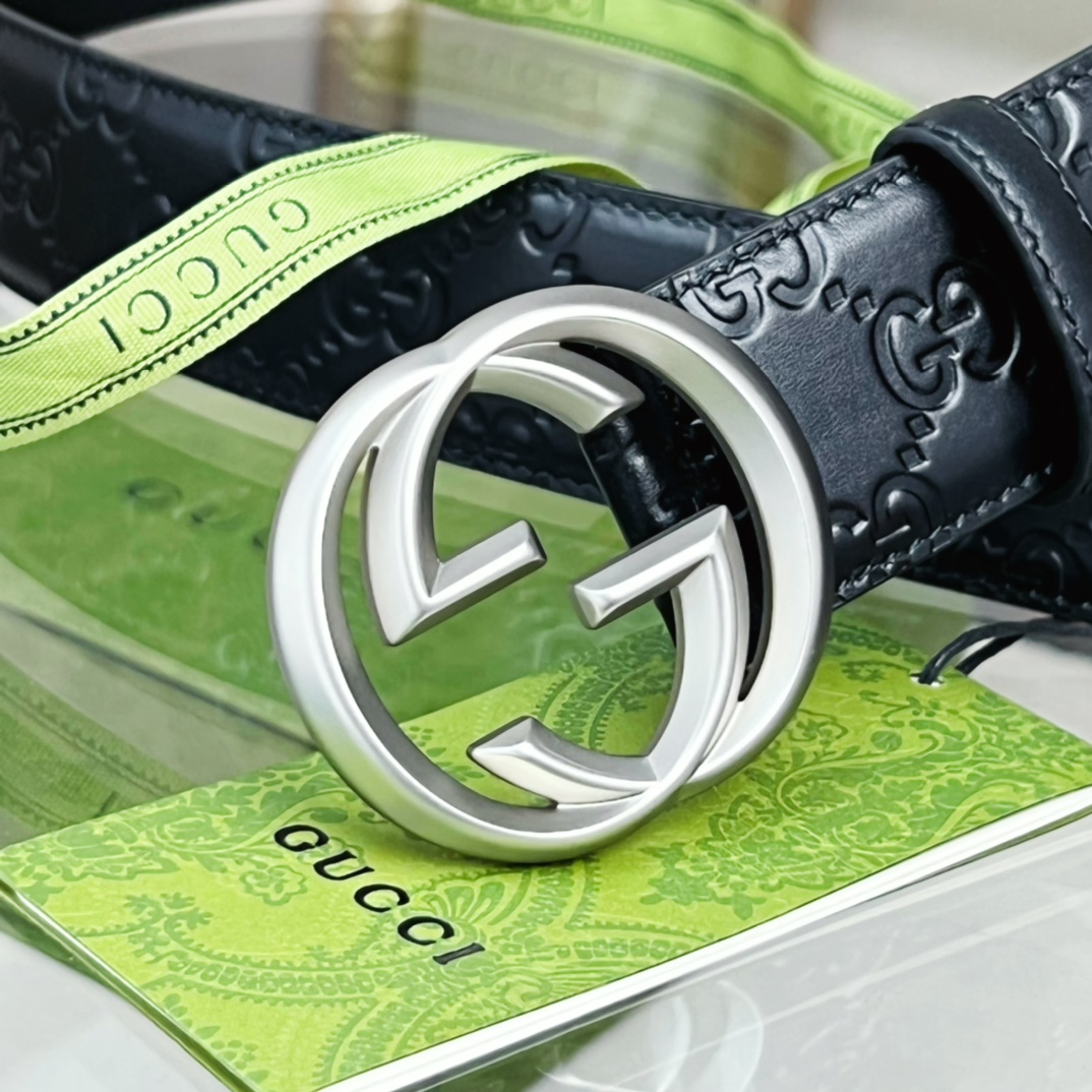 Gvc*1 GG Marmont Reversible Belt Black