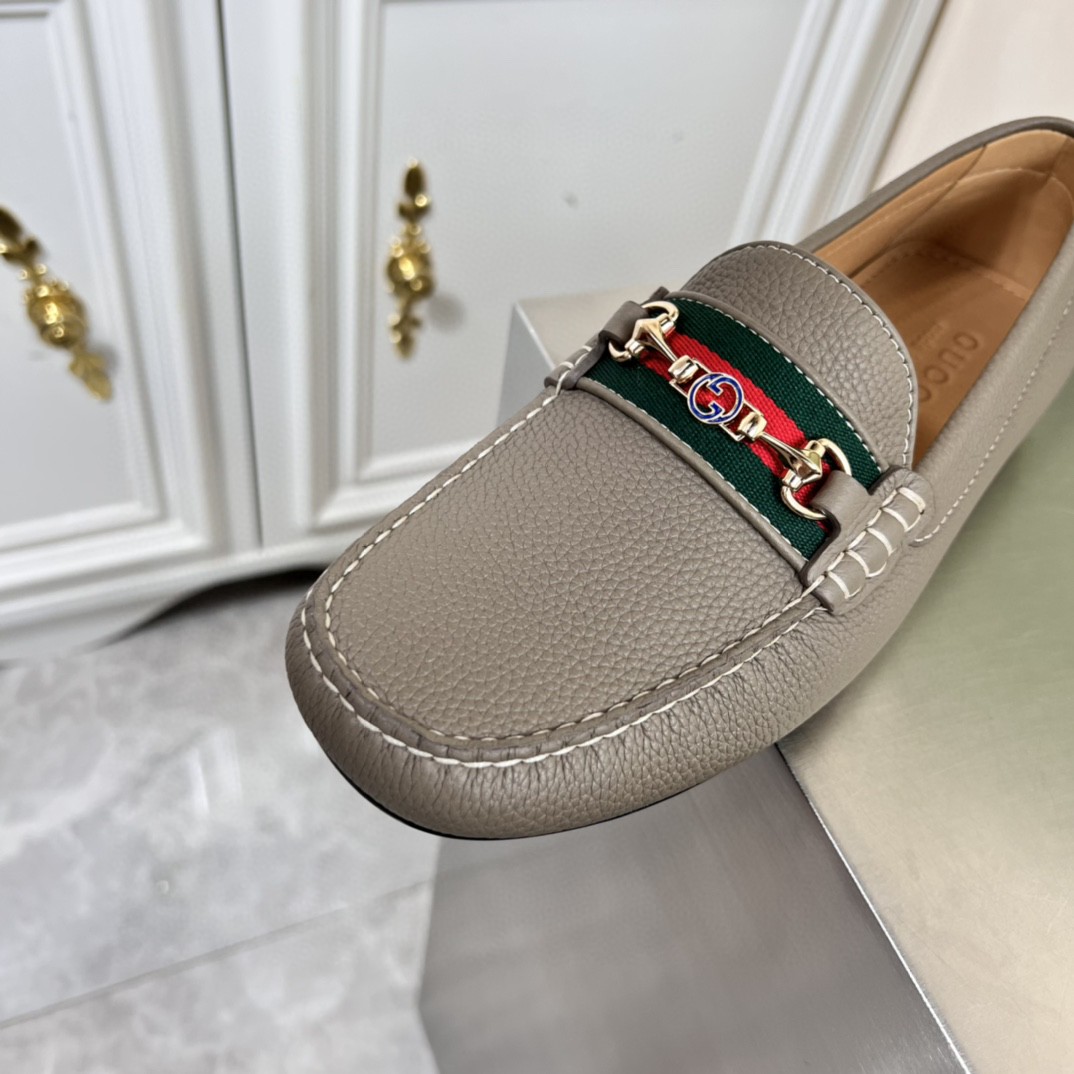 Gvc*1 Men’s Loafers With Web Details Gray For Men 6246981