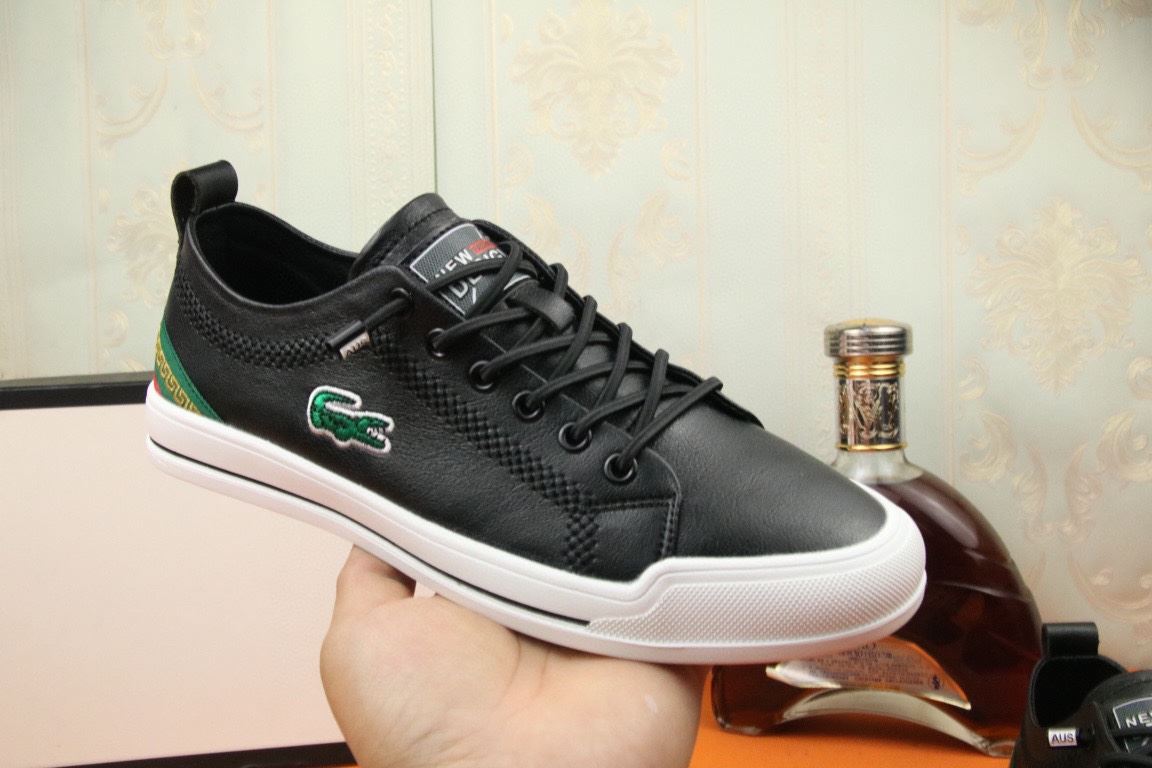 Gvc*1 Men’s Sneaker Loafer With Embroidered Crocodile Black For Men