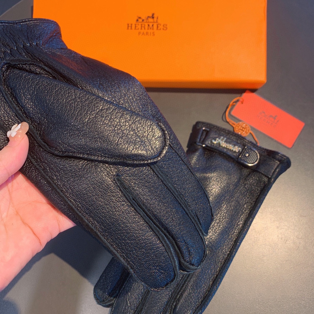 H**me5 Soya Gloves In Black