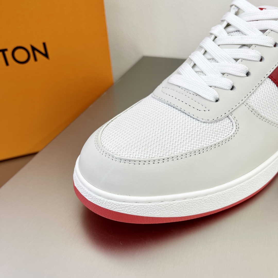 L0vis Vuittion Rivoli Line Sneaker White For Men LV