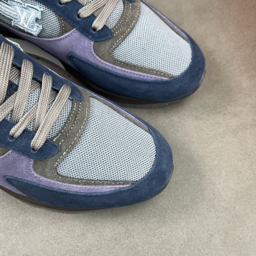 L0vis Vvtt0n Run Away Sneaker Blue For Men LV 1A9J03