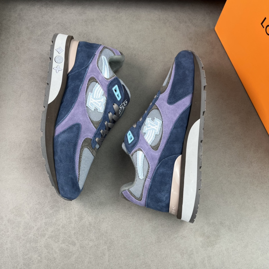 L0vis Vvtt0n Run Away Sneaker Blue For Men LV 1A9J03