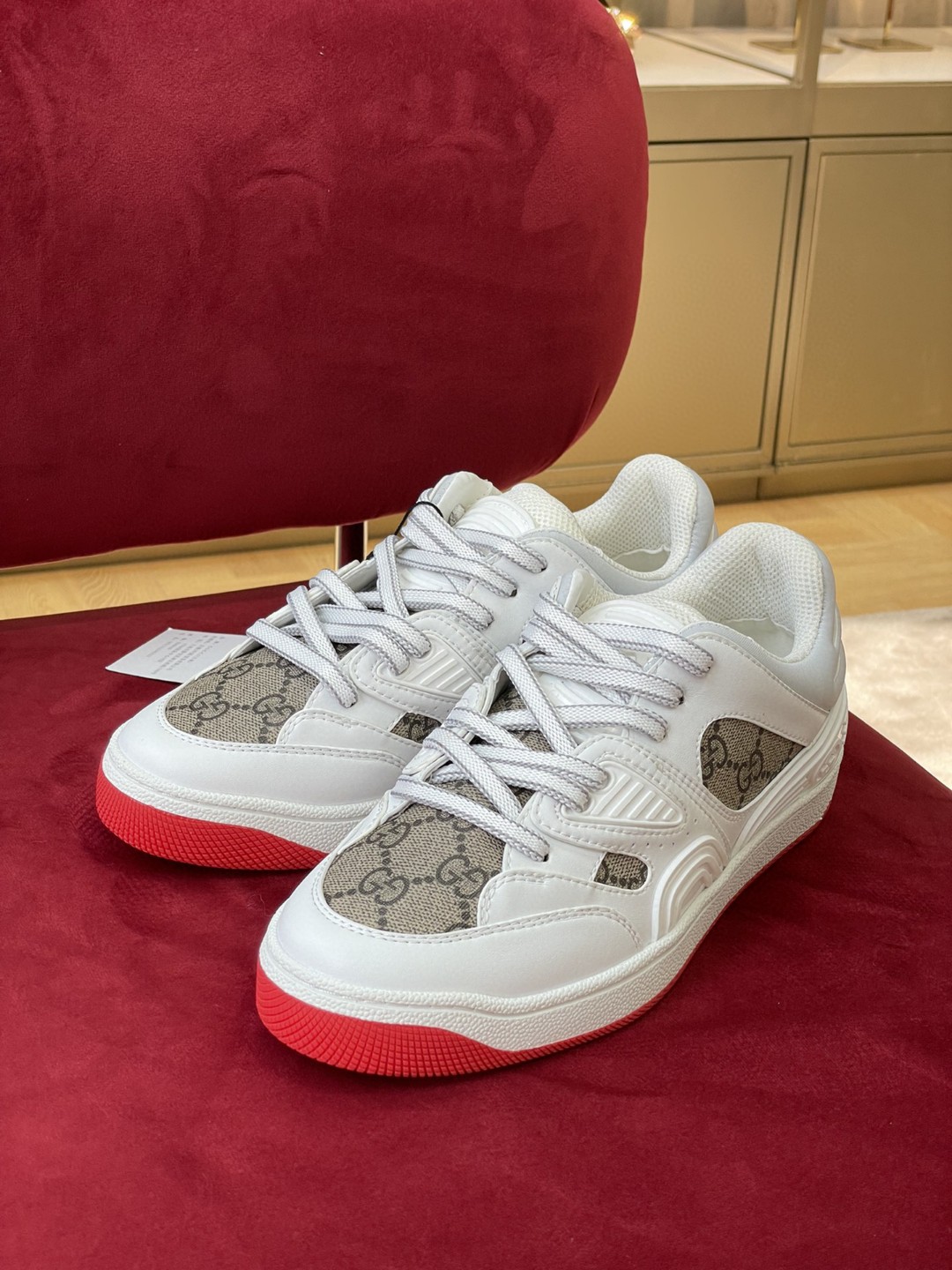 Gvc*1 Men’s GG Sneaker Gvc*1 Basket Donna White Demetra For Men ‎700291