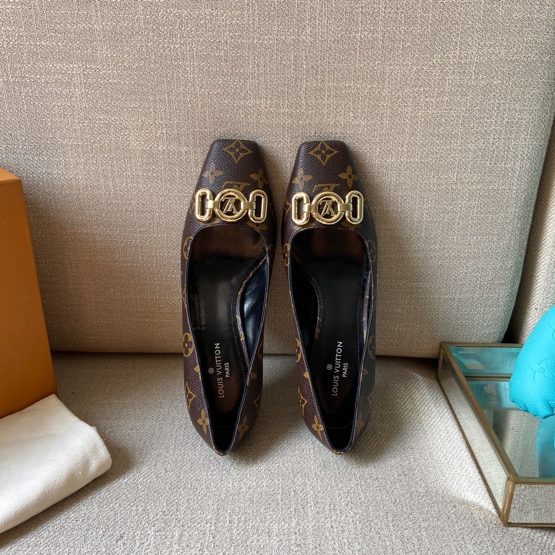 L0vis Vvtt0n Women’s Rotary Pump Cacao Brown For Women LV