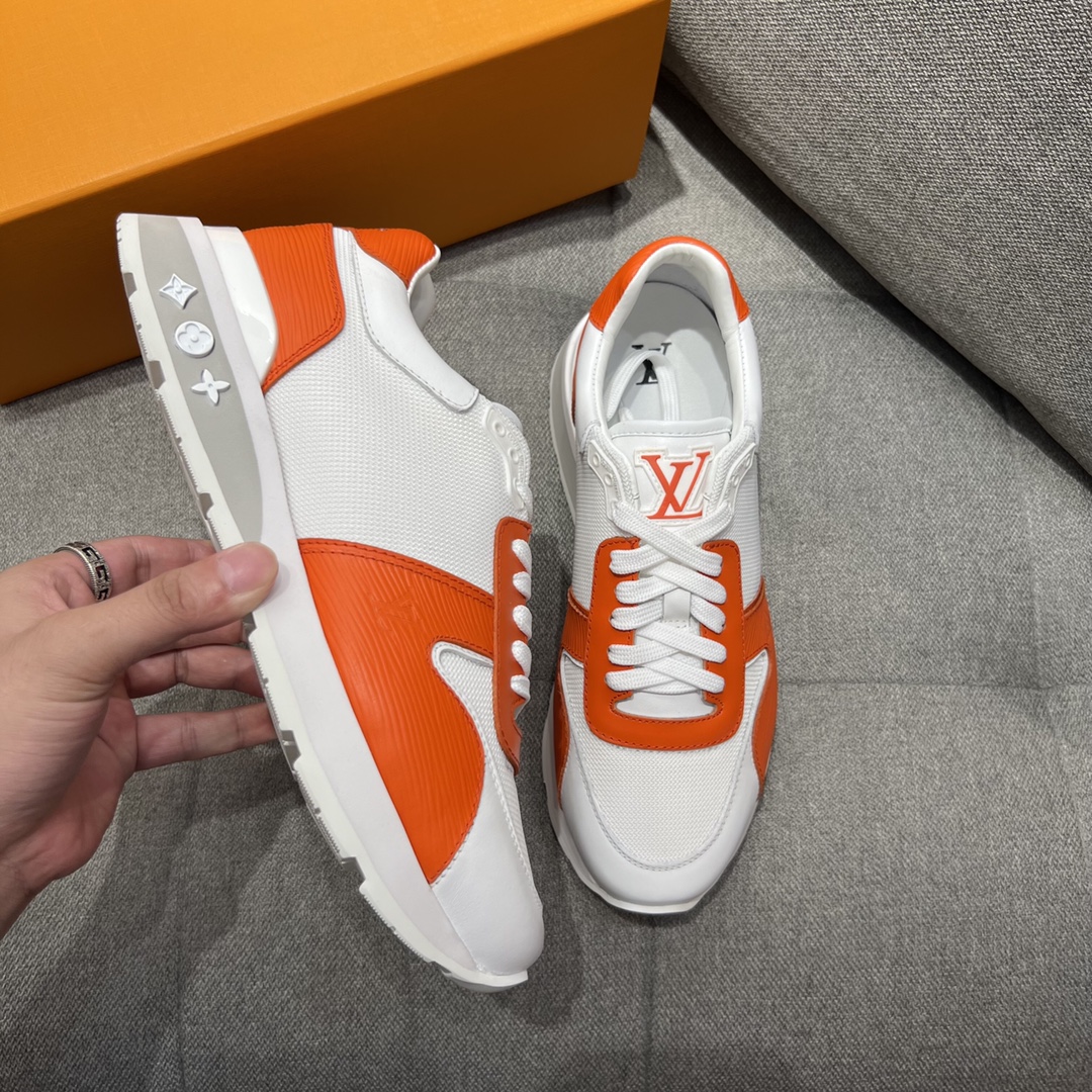 L0vis Vvtt0n Run Away Sneaker Orange For Men LV