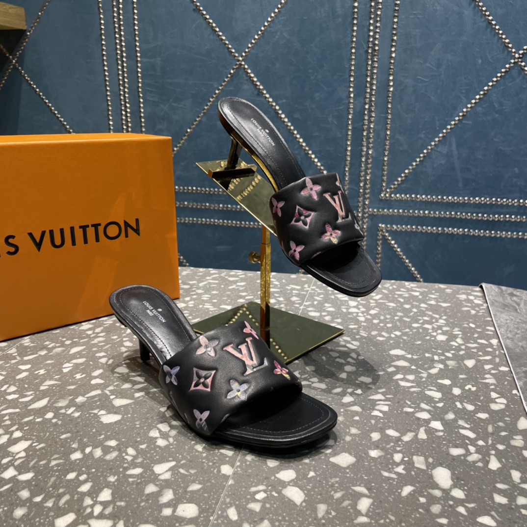 L0vis Vvtt0n Women’s Revival Mule Black For Women LV