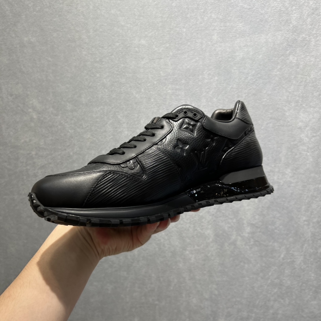 L0vis Vvtt0n Run Away Sneaker Black For Men LV 1A9ZKQ