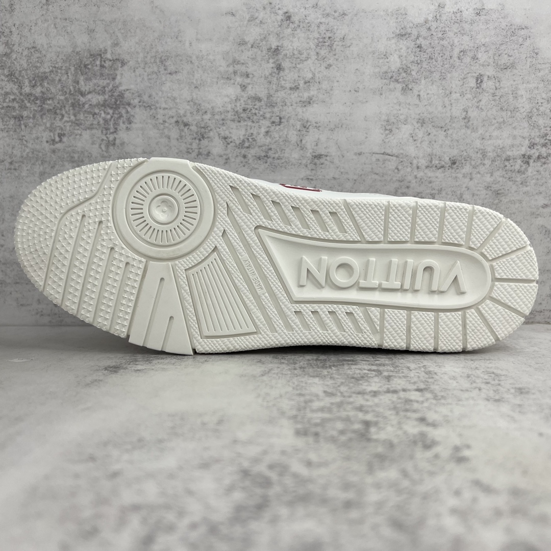 L0vis Vvtt0n Women’s LV Trainer Sneaker Red For Women LV