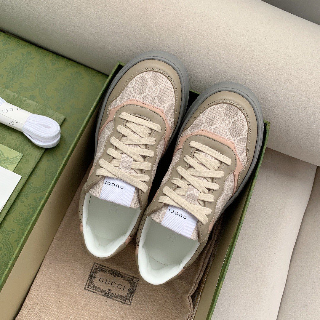 Gvc*1 Women’s GG Sneaker White And Beige Svp*me For Women ‎700775 UPG90 9595