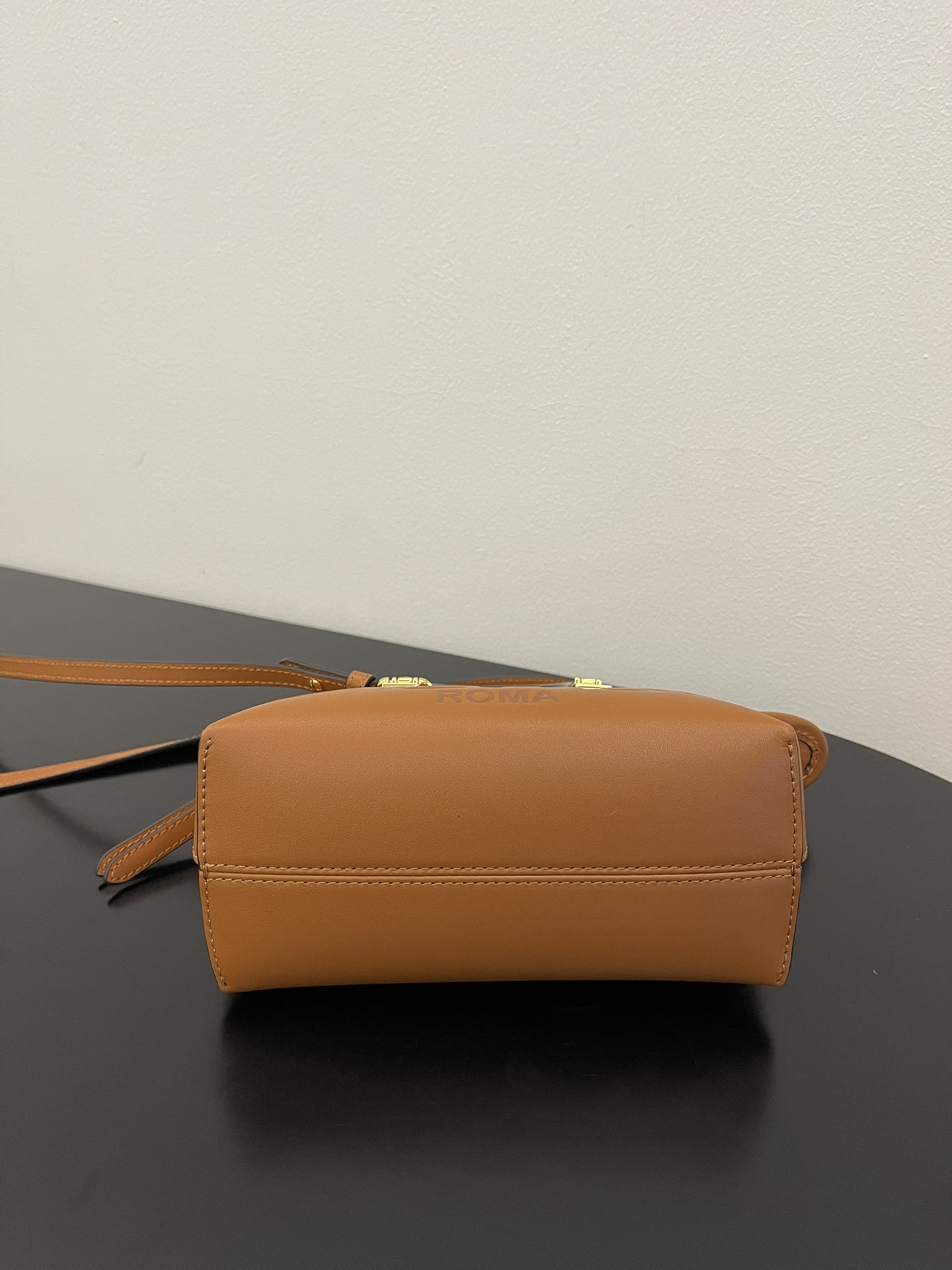 F**di By The Way Brown Mini Bag For Women 20.5cm/8.1in 8BS067 ABVL F0NYJ