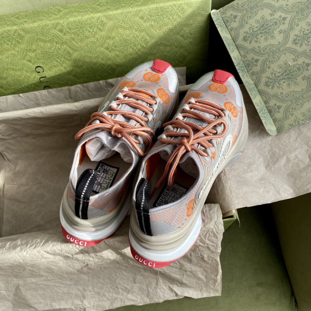 Gvc*1 Run Men’s Sneaker Gray Orange For Men 680900 UF310 1270
