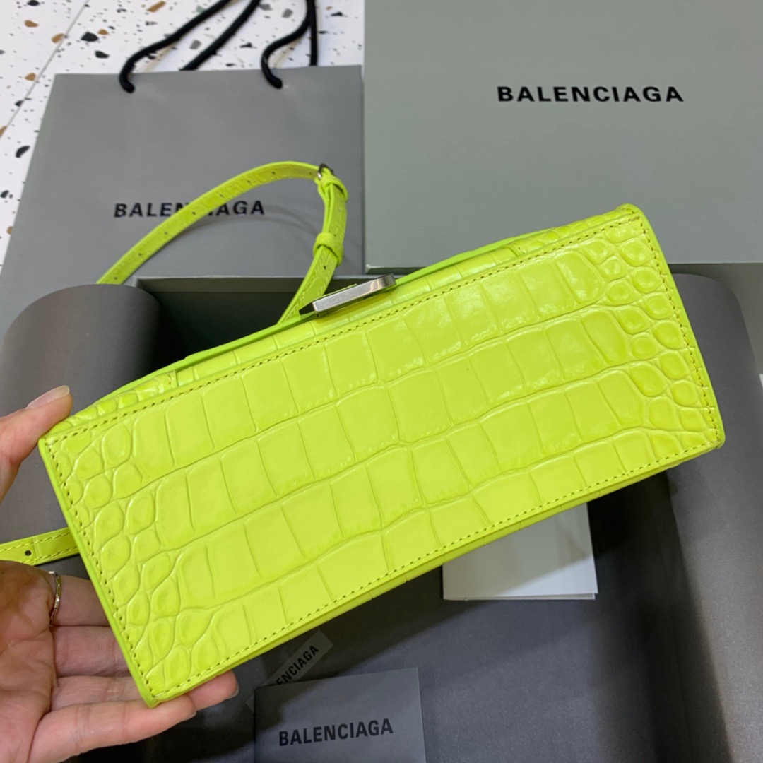 Ba1en*iaga Hourglass Small Handbag In Light Green, For Women, Women’s Bags 9in/23cm