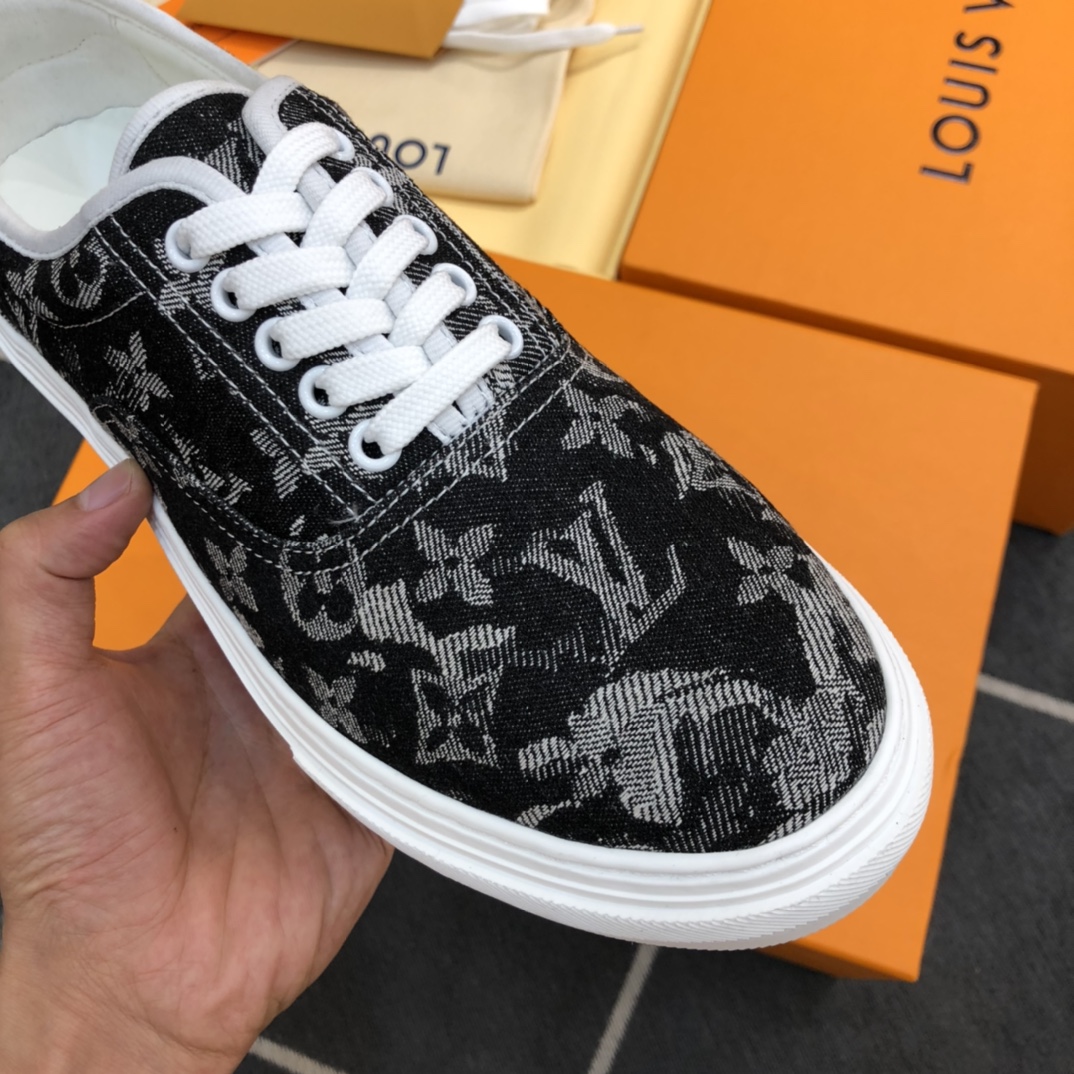 L0vis Vvtt0n LV Trocadero Richelieu Sneaker Black For Men LV