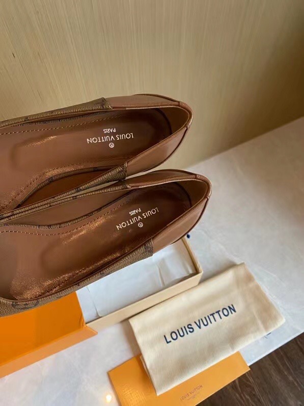 L0vis Vvtt0n Women’s Joy Ballerina Brown For Women LV