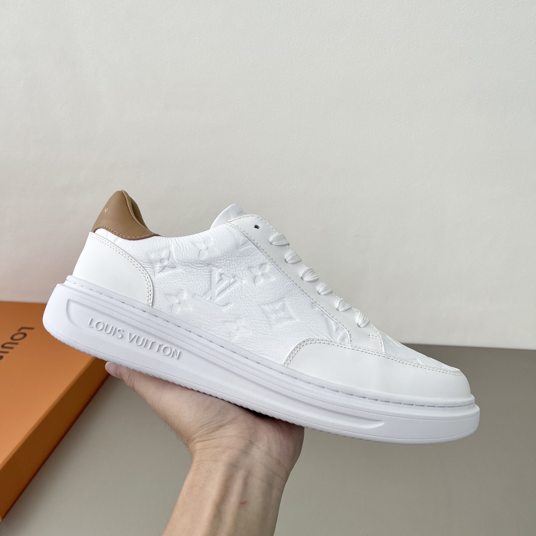 L0vis Vuittion Beverly Hills Sneaker White For Men LV 1A8V3L