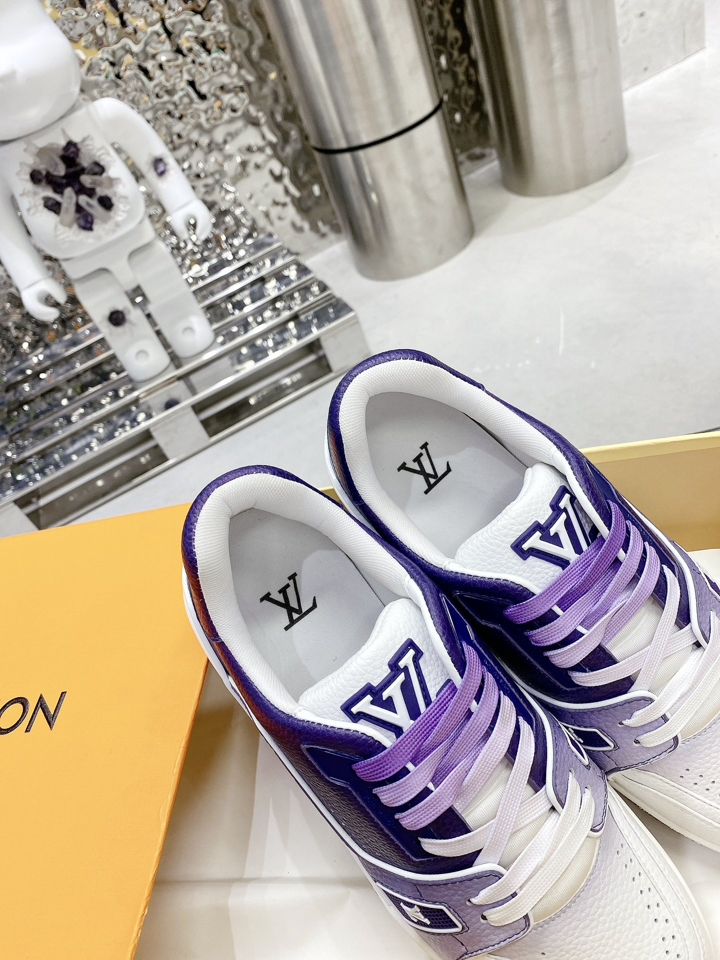 L0vis Vvtt0n Women’s LV Trainers Violet For Women LV