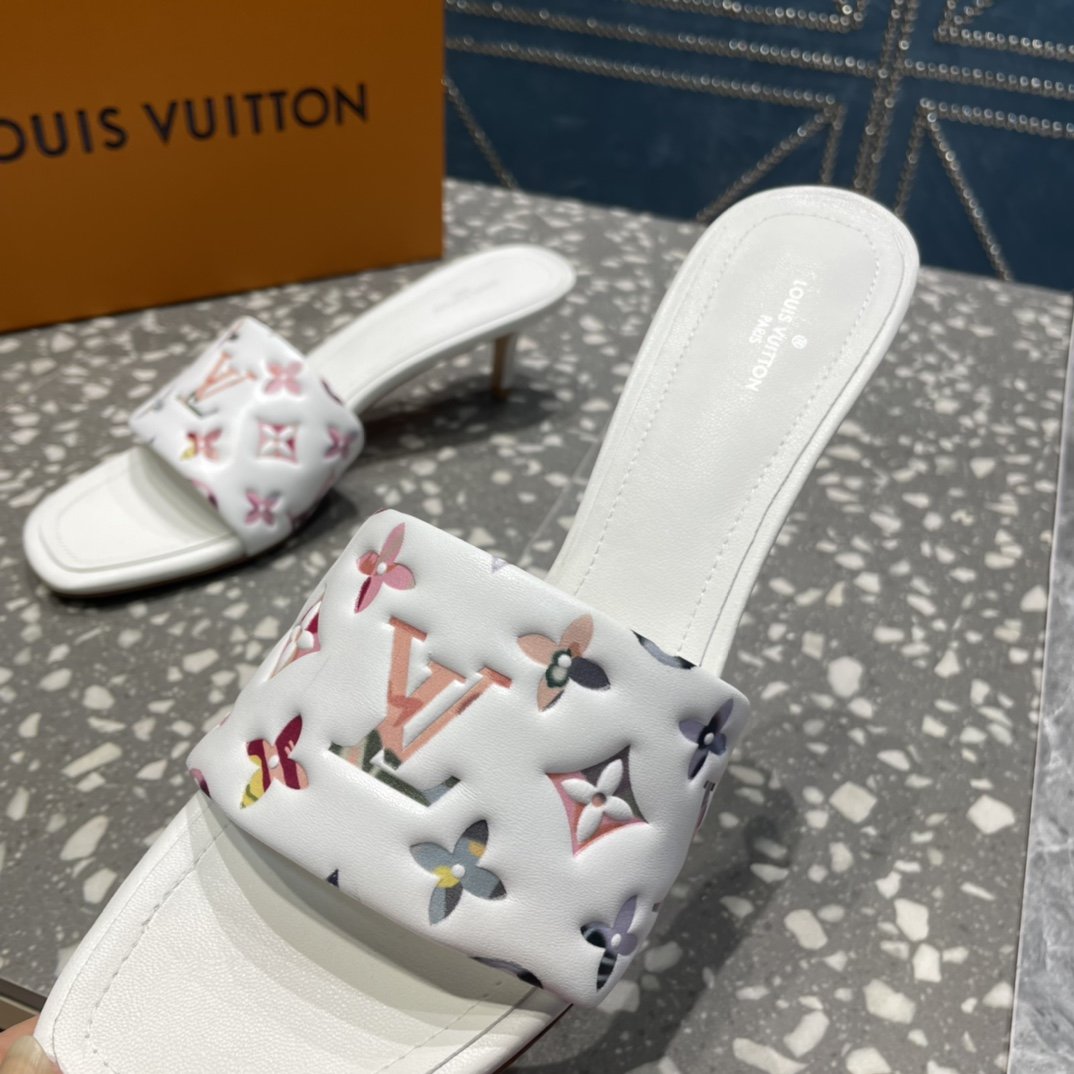 L0vis Vvtt0n Women’s Revival Mule White For Women LV 1AAP7M