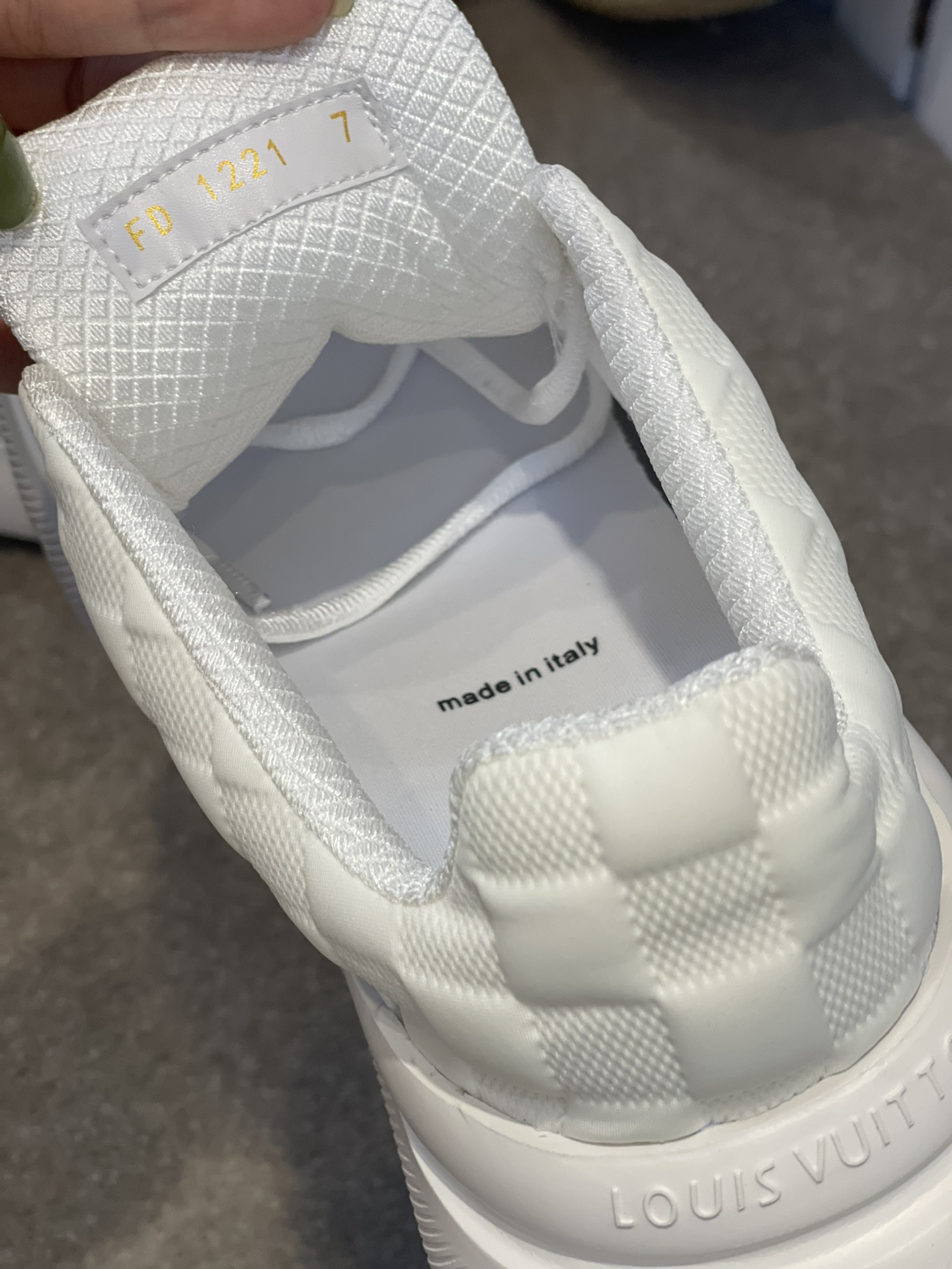 L0vis Vuittion Show Up Sneaker White For Men LV