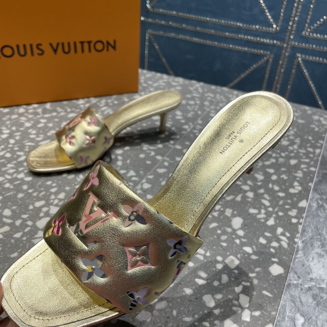 L0vis Vvtt0n Women’s Revival Mule Gold For Women LV