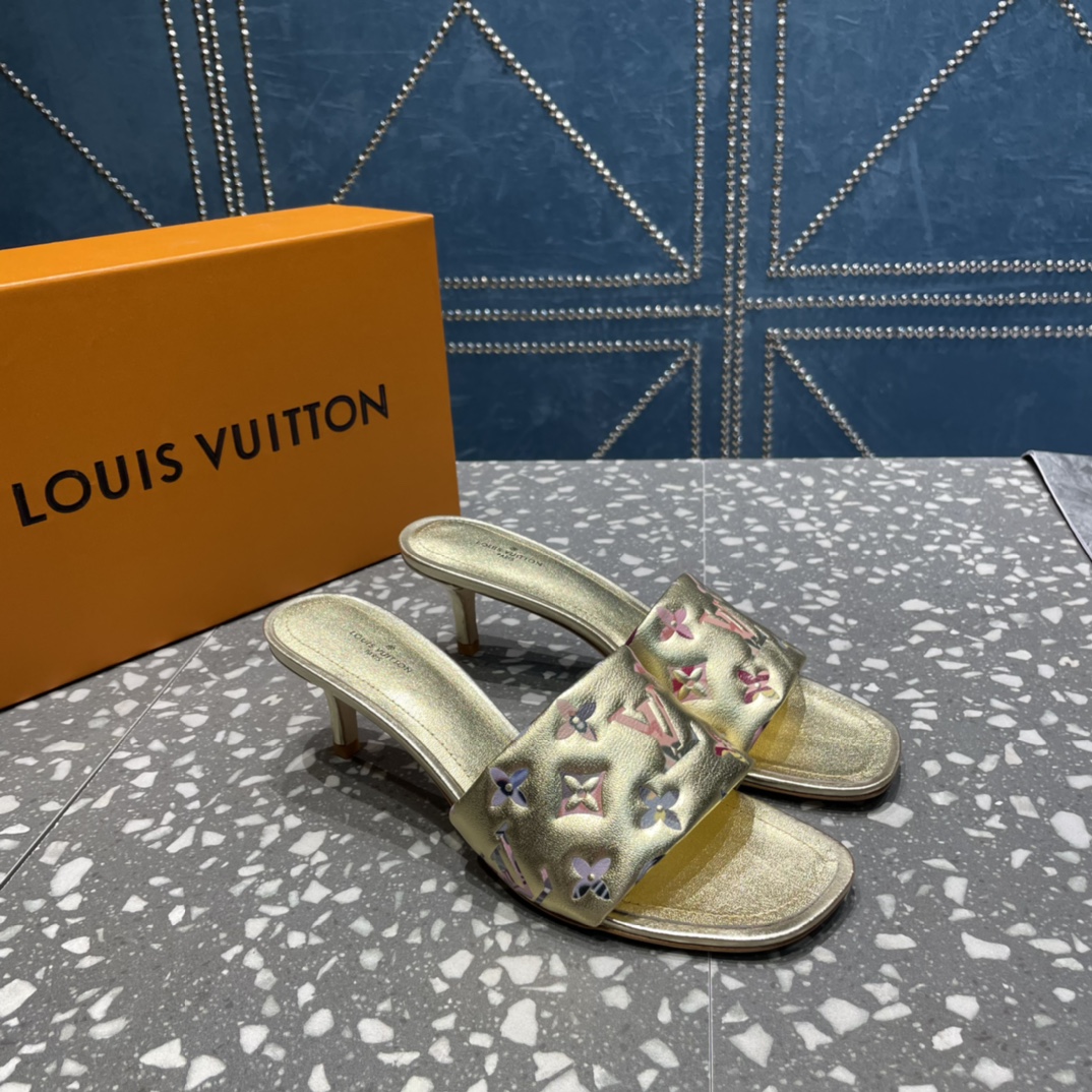 L0vis Vvtt0n Women’s Revival Mule Gold For Women LV