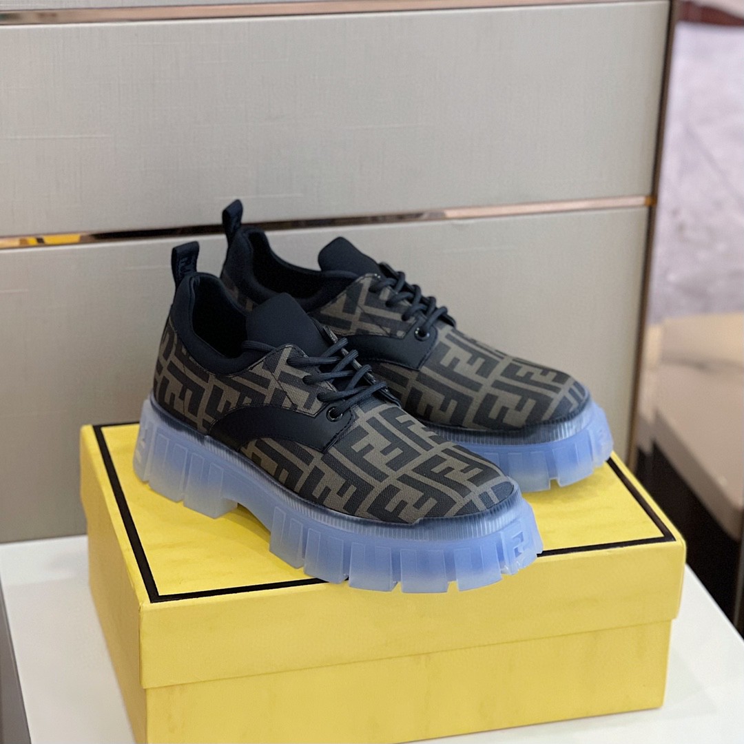 F**di Force Brown Boots For Men