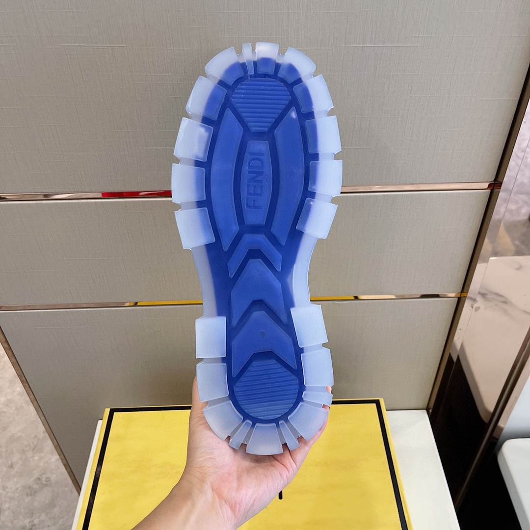 F**di Force Black Boots For Men