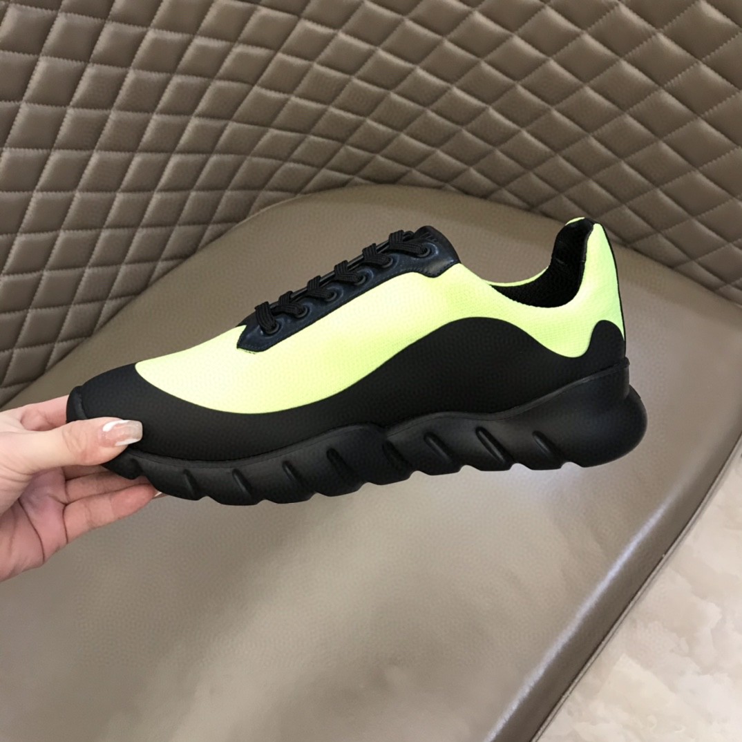 F**di Force Low Tops Sneakers Glow Green For Men