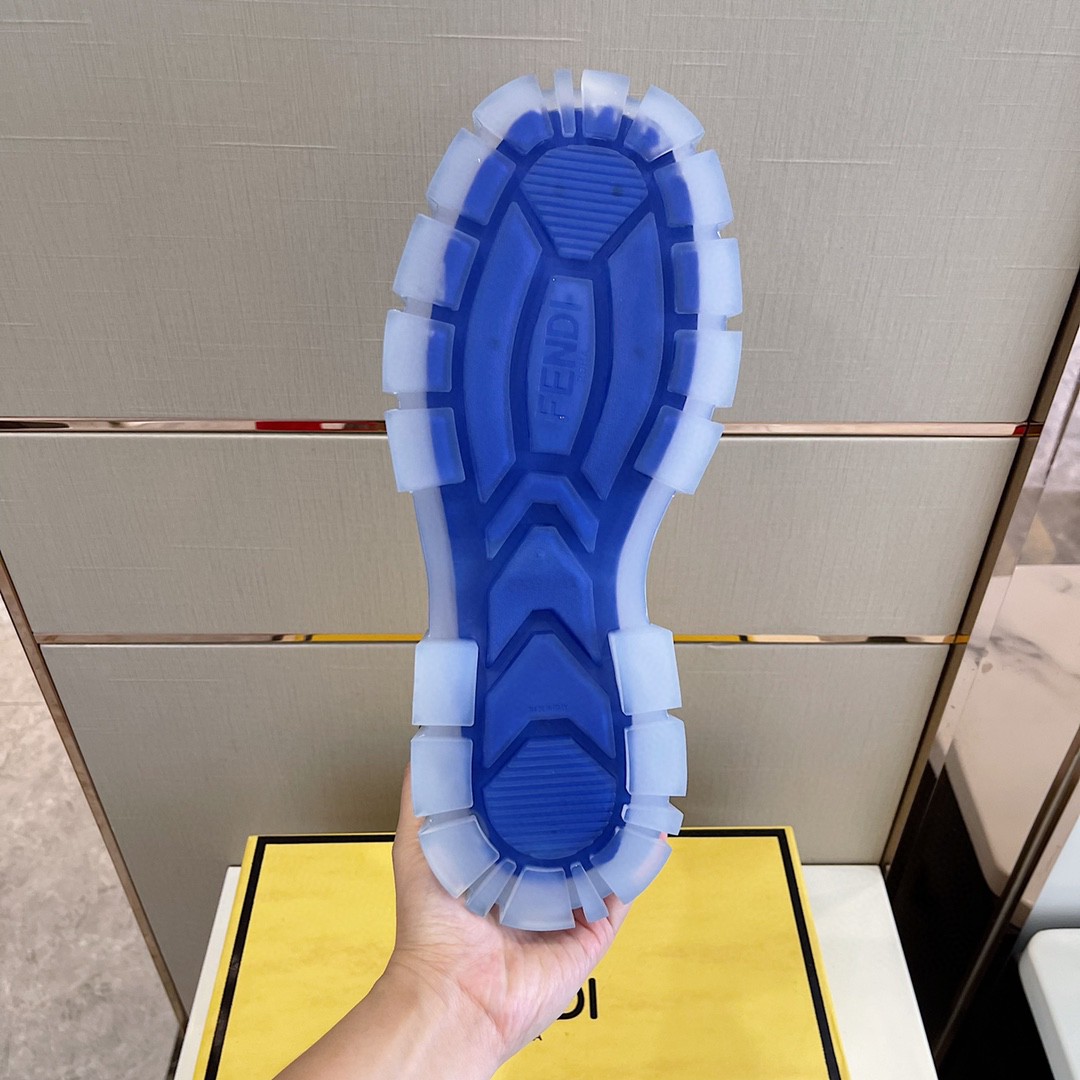 F**di Force Black Boots For Men 7L1451AD74