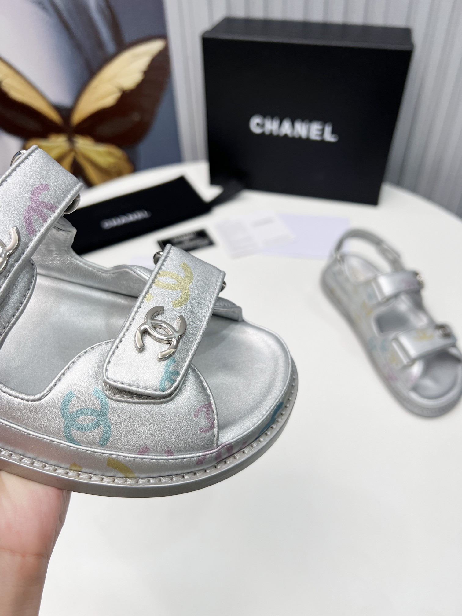 Ch**el Women’s Sandals Sliver For Women