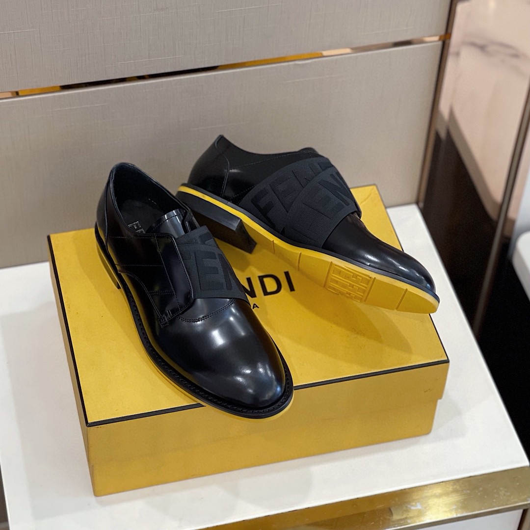 F**di Force Black Shoes For Men