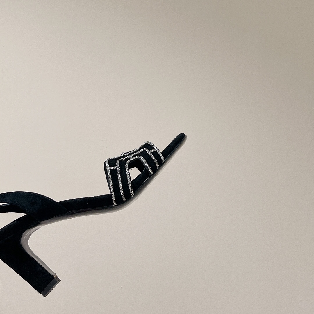 H**me5 Premiere Sandal Black For Women 2.7in/7cm