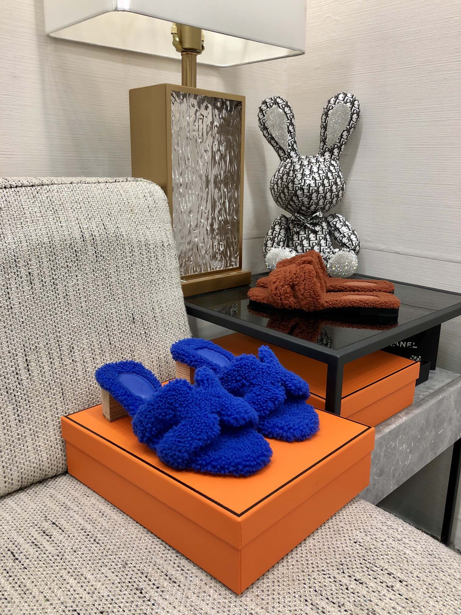 H**me5 Oasis Sandal Dark Blue For Women 1.97in/5cm