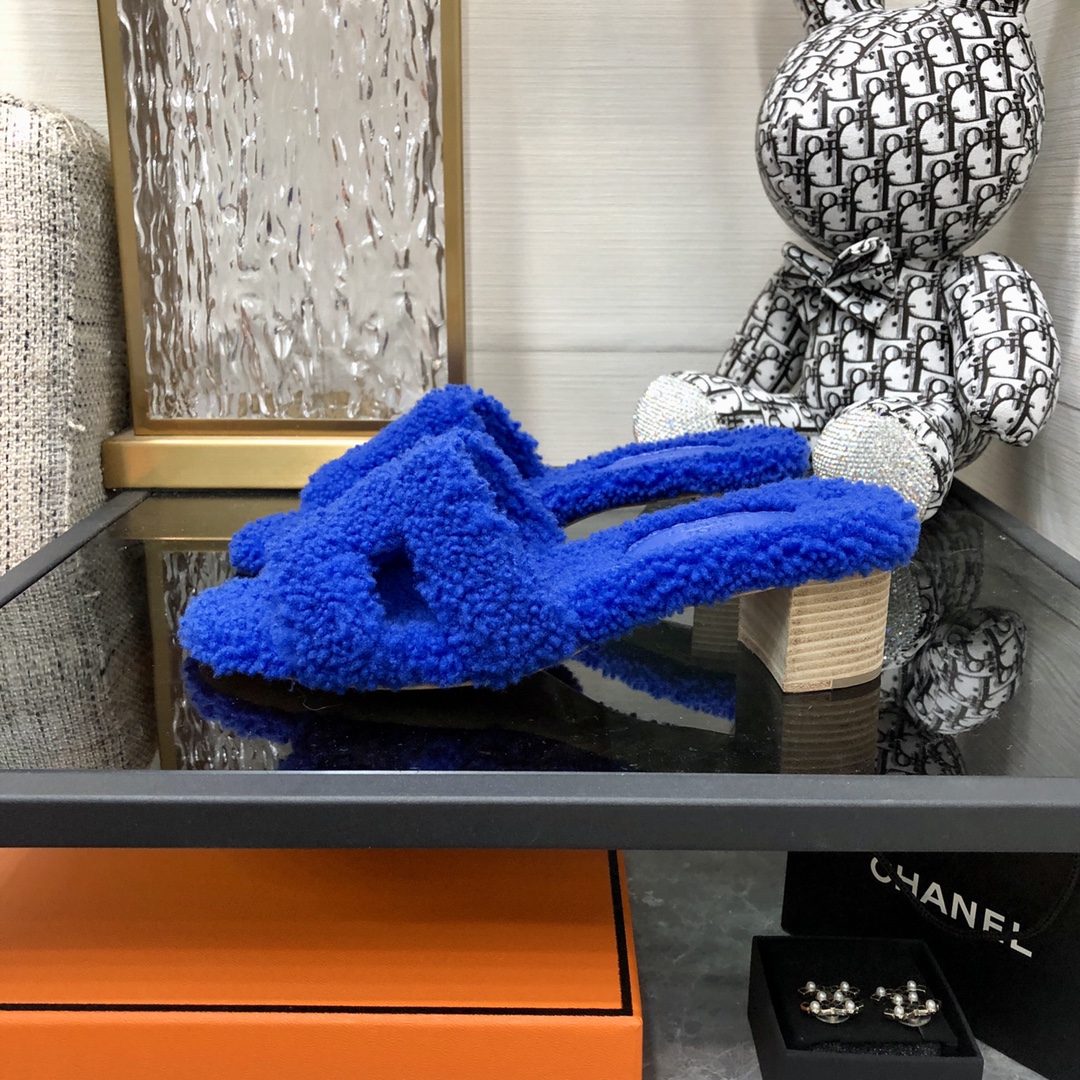 H**me5 Oasis Sandal Dark Blue For Women 1.97in/5cm