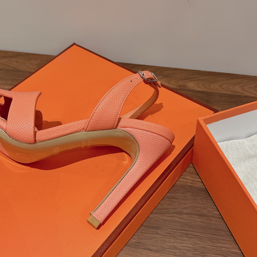 H**me5 Ella Sandal Light Orange For Women 4.1in/10.5cm