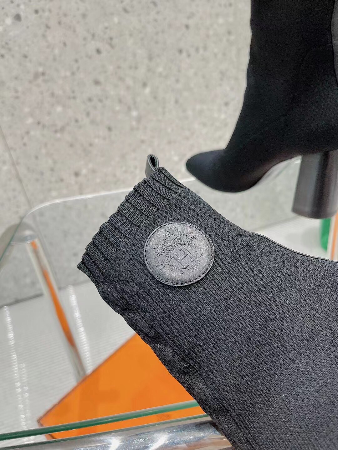 H**me5 Volver 90 Ankle Boots Black For Women 3.5in/9cm H192035Z 02370