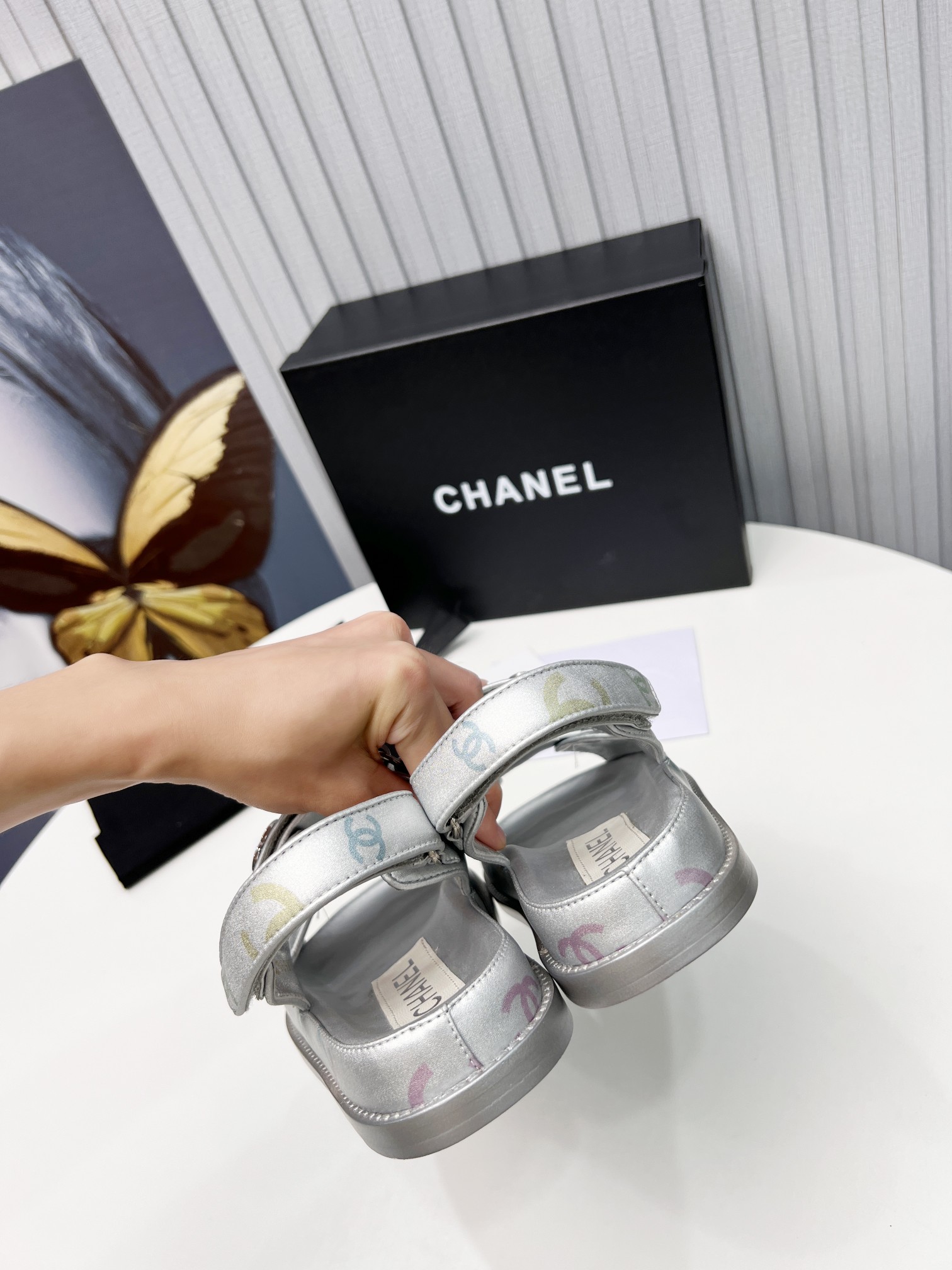 Ch**el Women’s Sandals Sliver For Women