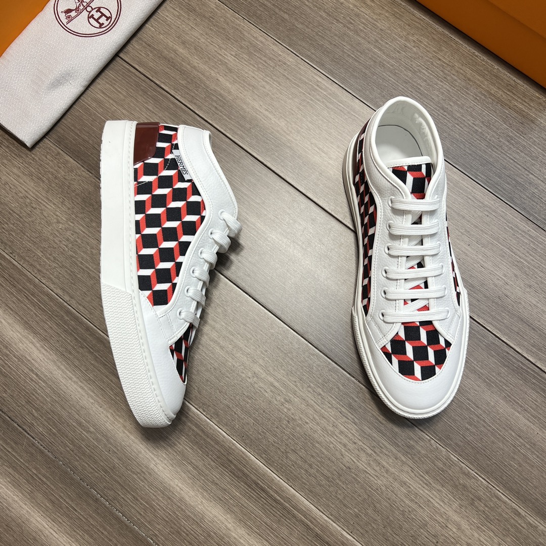 H**me5 Enjoy Sneaker Red And White For Men