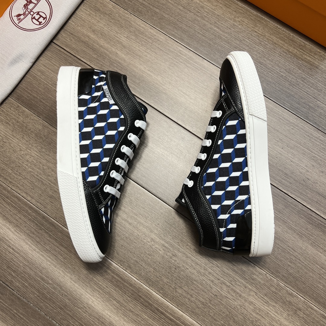 H**me5 Enjoy Sneaker Black And Blue For Men